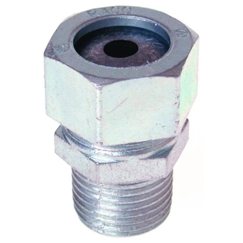1/2" LQT Cord Grip Conn., Steel, 0.125-0.250" By Hubbell-Raco 3702-1