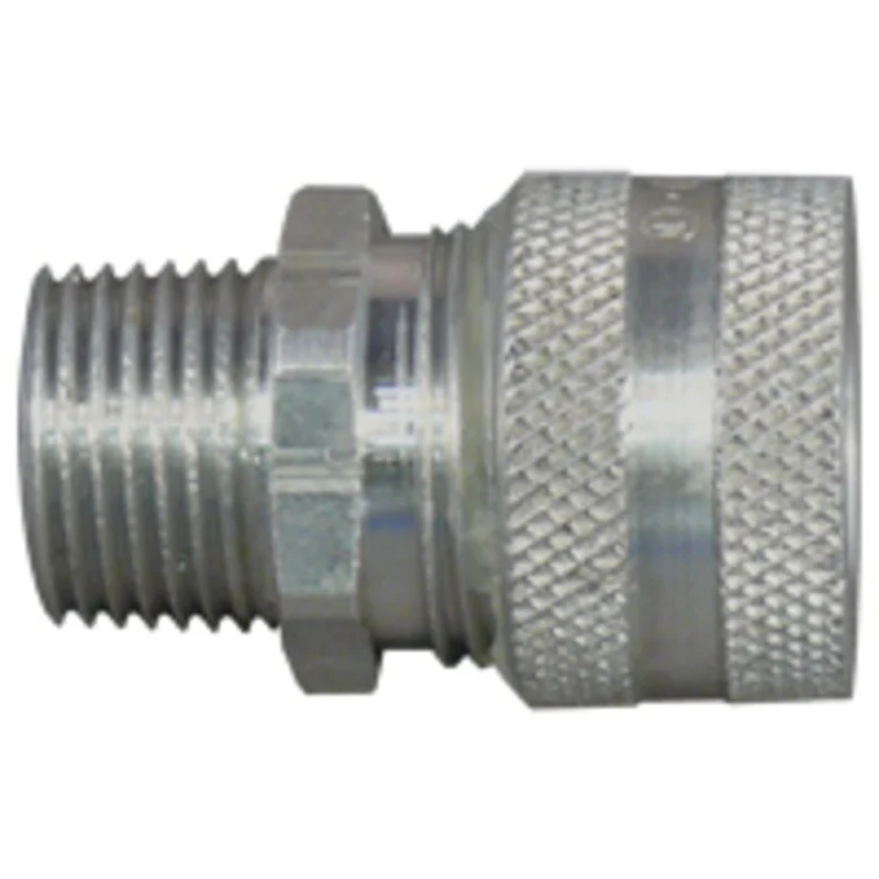 1/4" Strain Relief Cable Conn., Alum., 0.06 -0.156" By Appleton CG0625