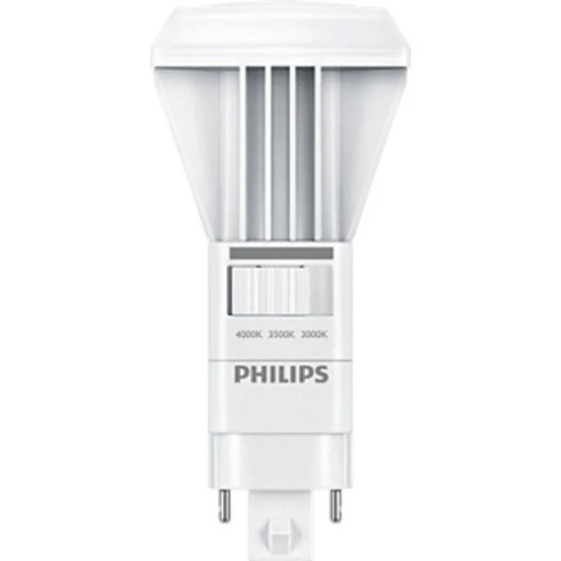 11W CFL Retrofit LED Lamp, 30/35/40K By Philips Lighting 11PL-C/T/COR/32V-3CCT/MF15/P/20/1