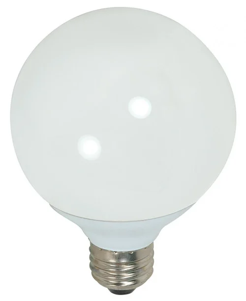 15 Watt; G25 Compact Fluorescent; 2700K; 82 CRI; Medium base; 120 Volt (27|S7304)