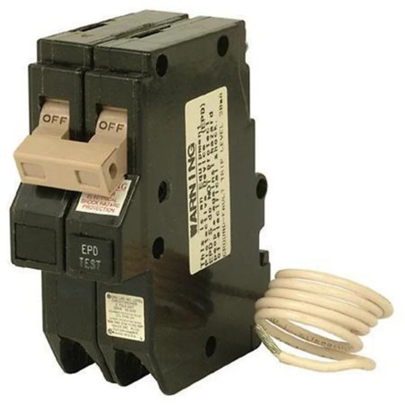 20A, 2P, 120/240V, 10 kAIC, CH Equipment Protector By Eaton CH220EPD