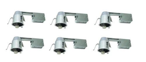 3 inch ICAT REMODEL HOUSING, 120V, GU10 SOCKET, LED GU10 BULB 15W MAX 6 PACK (758|ICAT3R-GU10LED-6PK)