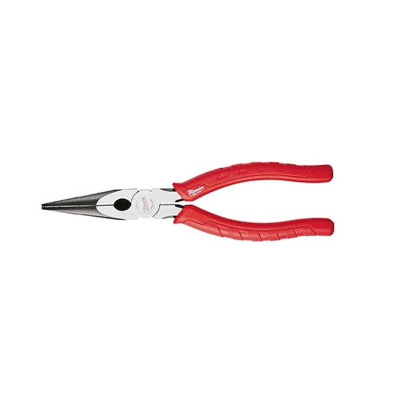 8" Comfort Grip Long Nose Pliers By Milwaukee 48-22-6101