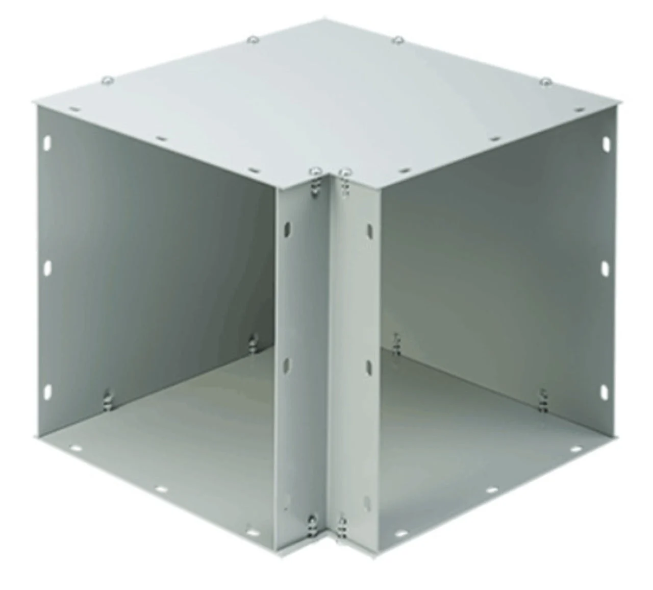 90 Degree Wireway Elbow, 3x3x5 By nVent Hoffman F33G90E