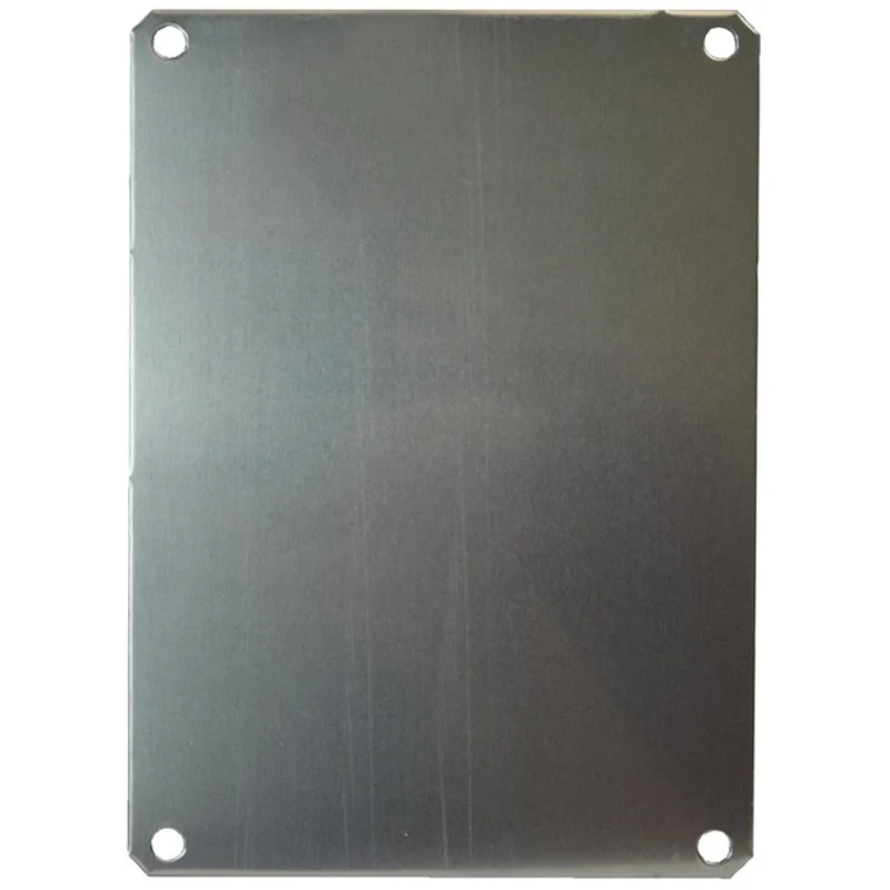 Aluminum Enclosure Back Panel By Allied Moulded PLA120