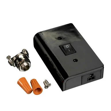 American Lighting ALSLBOX Hardware Box Black