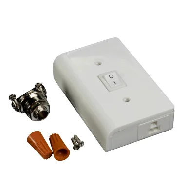 American Lighting ALSLBOX-WH-B Hardware Box White