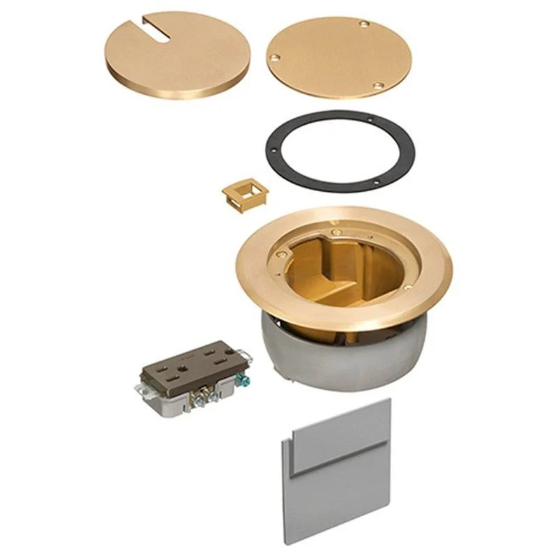 ARL FLBC4560DMB BRASS COVER W/ DECO By Arlington FLBC4560DMB