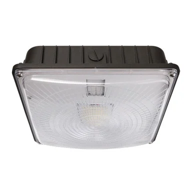 ASD Lighting ASD-CAN05-100D50-BZ-PRM LED Slim Canopy 100W 5000K DOB Dimmable Bronze UL DLC Premium