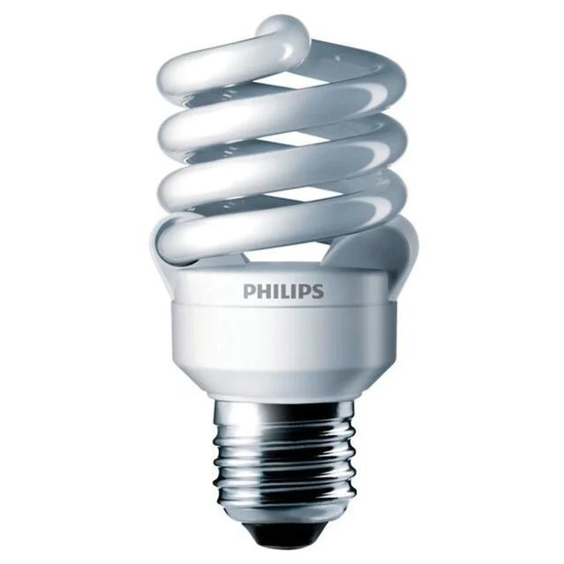 Compact Fluorescent Lamp, 23W, TwistBy Philips Lighting EL/mdTQ 23W T2