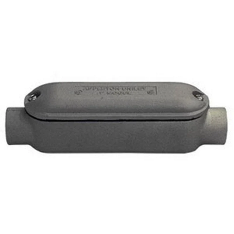 Conduit Body With Cover/Gasket, Type: Mogul C, 2-1/2", Malleable Iron By Appleton BC250M
