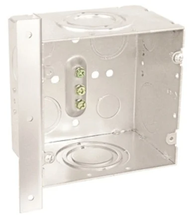 Garvin 72181-DTAB 4-11/16" SQ Data Box 3"DP 1/2"-2"KO B BKT