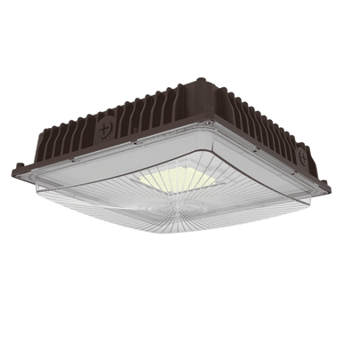 Halco 39902 ProLED Select Slim Canopy, 60W, Color Selectable 3000K-4000K-5000K, 120-277VAC, Bronze