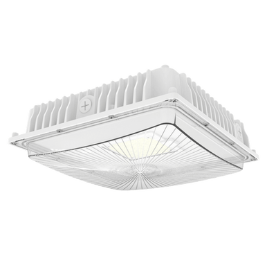 Halco 39904 ProLED Select Slim Canopy, 28W, Color Selectable 3000K-4000K-5000K, 120-277VAC, White