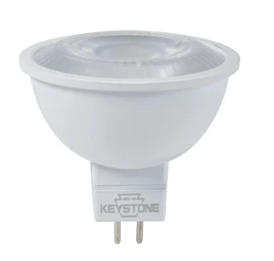 Keystone KT-LED7.5MR16-NS-927/G2 MR16 Spot Light, 75W Equivalent, 25 Deg Beam Angle, GU5.3 Base, 2700K, 90 CRI, Requires 12V Transformer, Generation 2