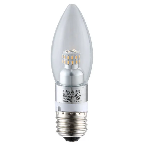 LED S30C35 120V 4W 3000K 300LM E12 DIM (758|E12SB-4-D-30-C)