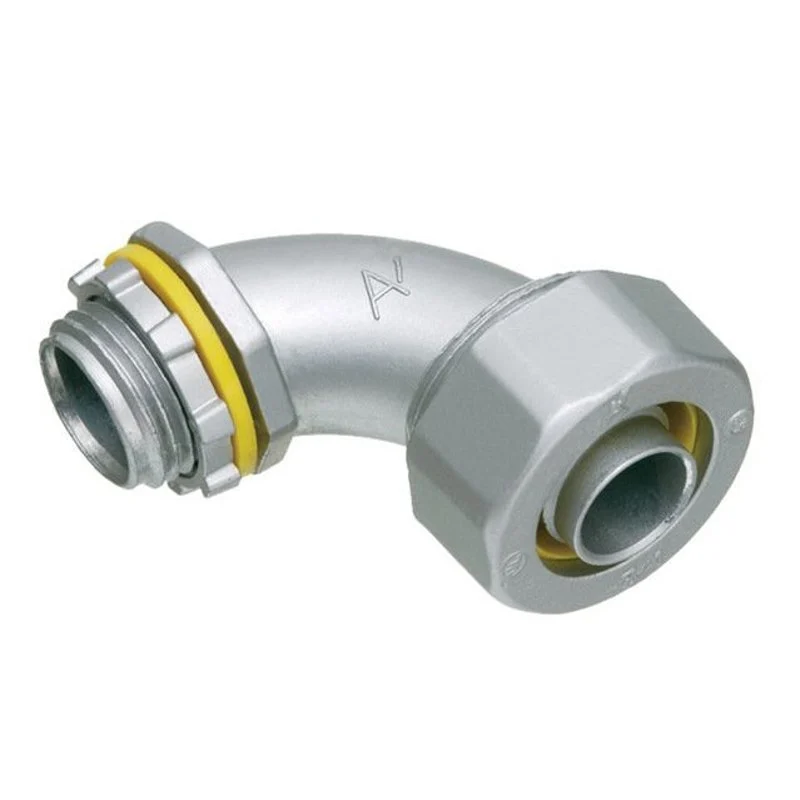 Liquidtight Connector, 90°, Zinc Die-Cast By Arlington LT9075