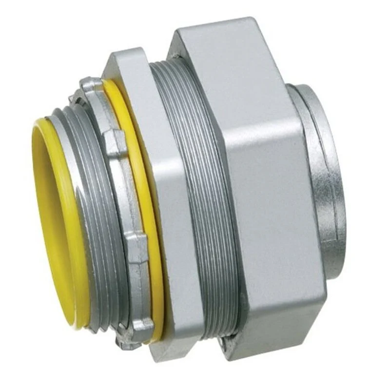 Liquidtight Connector, Straight, 1", Die Cast Zinc By Arlington LT100
