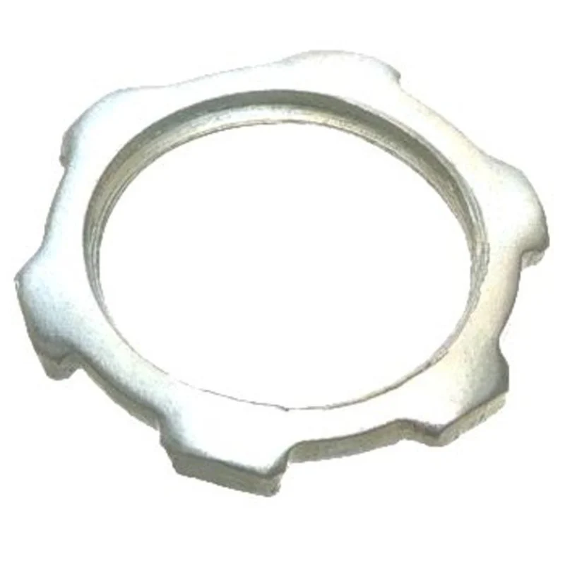 Locknut, Type: Tiger Grip, Size: 1-1/2", Material: Aluminum By Appleton BL150A