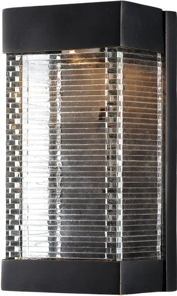 Maxim 10"H Stackhouse VX LED Outdoor Wall Sconce Bronze
