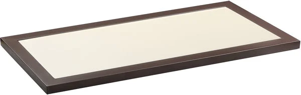 Maxim 12"W Sky LED 3000K Flush Mount Bronze
