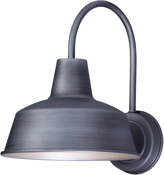 Maxim 13"H Pier M 1-Light Outdoor Wall Sconce Weathered Zinc