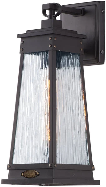 Maxim 15"H Schooner 1-Light Outdoor Sconce Olde Brass