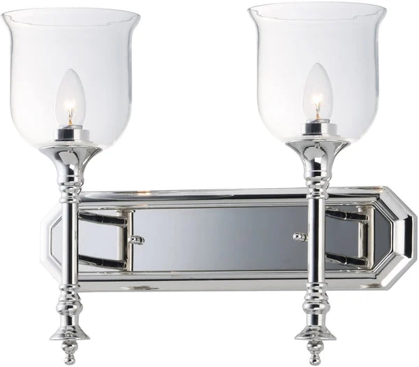 Maxim 18"W Centennial 2-Light Bath Vanity Polished Nickel