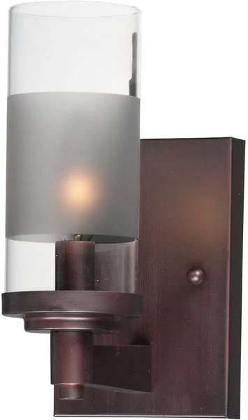 Maxim 4"W Crescendo 1-Light Wall Sconce Oil Rubbed Bronze