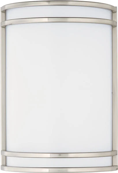 Maxim 7"W Linear LED Wall Sconce Satin Nickel