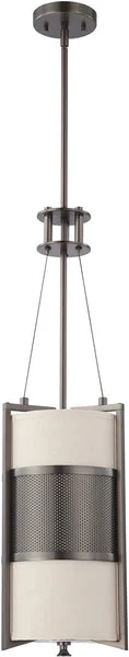 Nuvo lighting 10"W Diesel 1-Light LED Pendant Light Hazel Bronze