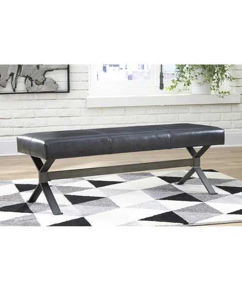 Signature design by ashley 20"H Lariland Accent Bench Black