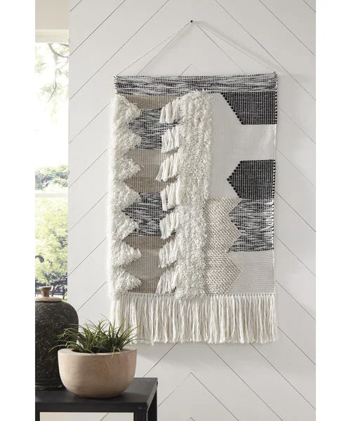 Signature design by ashley 50"H Taylen Wall Decor Black/Natural
