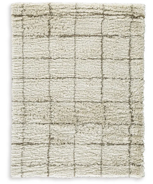 Signature design by ashley Wrenlow Medium Rug Cream/Brown