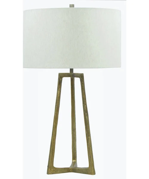Signature design by ashley Wynlett Metal Table Lamp (1/CN) Antique Brass