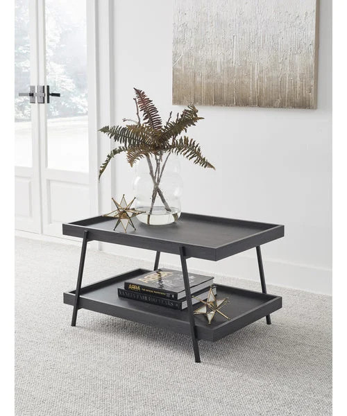 Signature design by ashley Yarlow Rectangular Cocktail Table Black