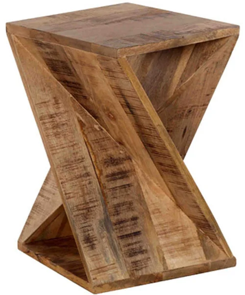 Signature design by ashley Zalemont Accent Table Distressed Brown